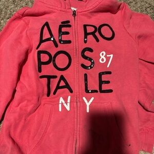 Aeropostale Hot Pink Zip up Jacket
